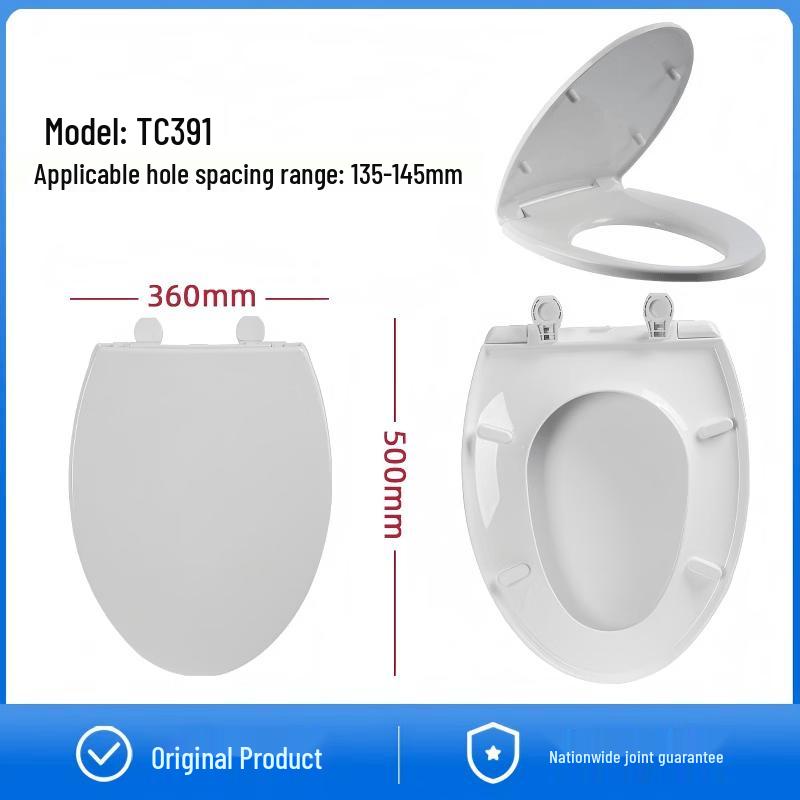 Ally Original U-Shaped Toilet Seat Cover