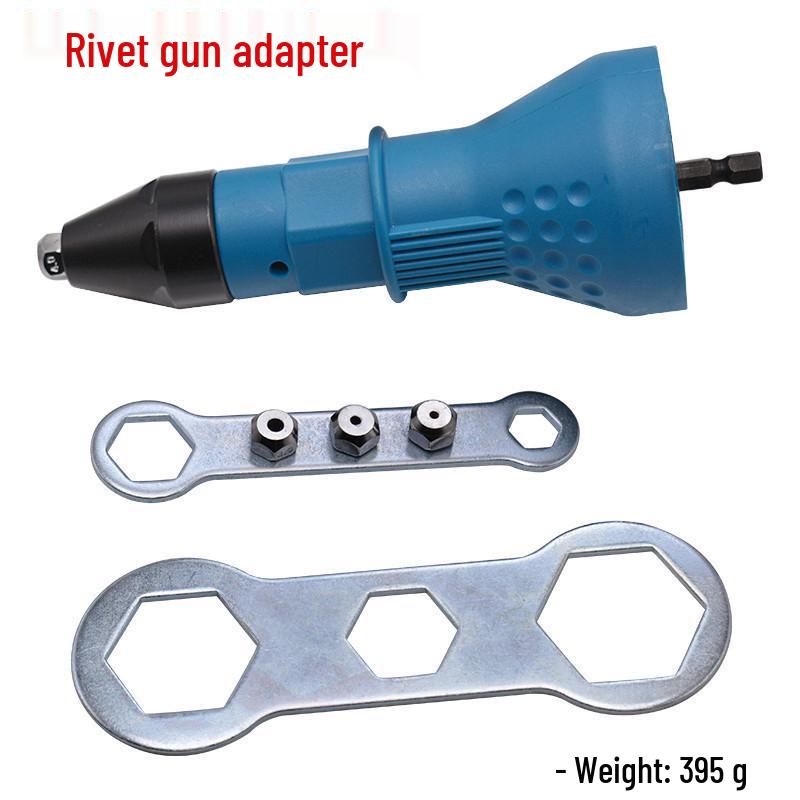 Electric Rivet Gun for Nuts and Core Riveting with Drill Compatibility