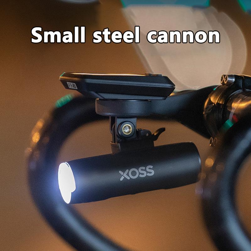 Bike Front Light Xl1200 Waterproof Type-C Rechargeable Front Lamp Bicycle Light Aluminum Ultralight