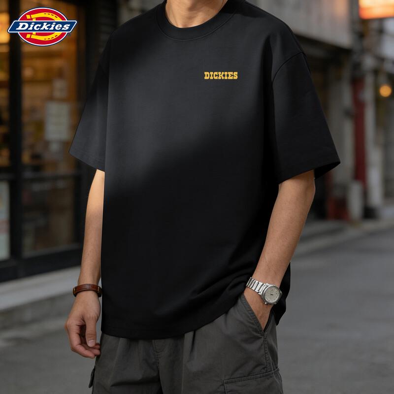 Мужская футболка Dickies 2026 с коротким рукавом из плотного хлопка M
