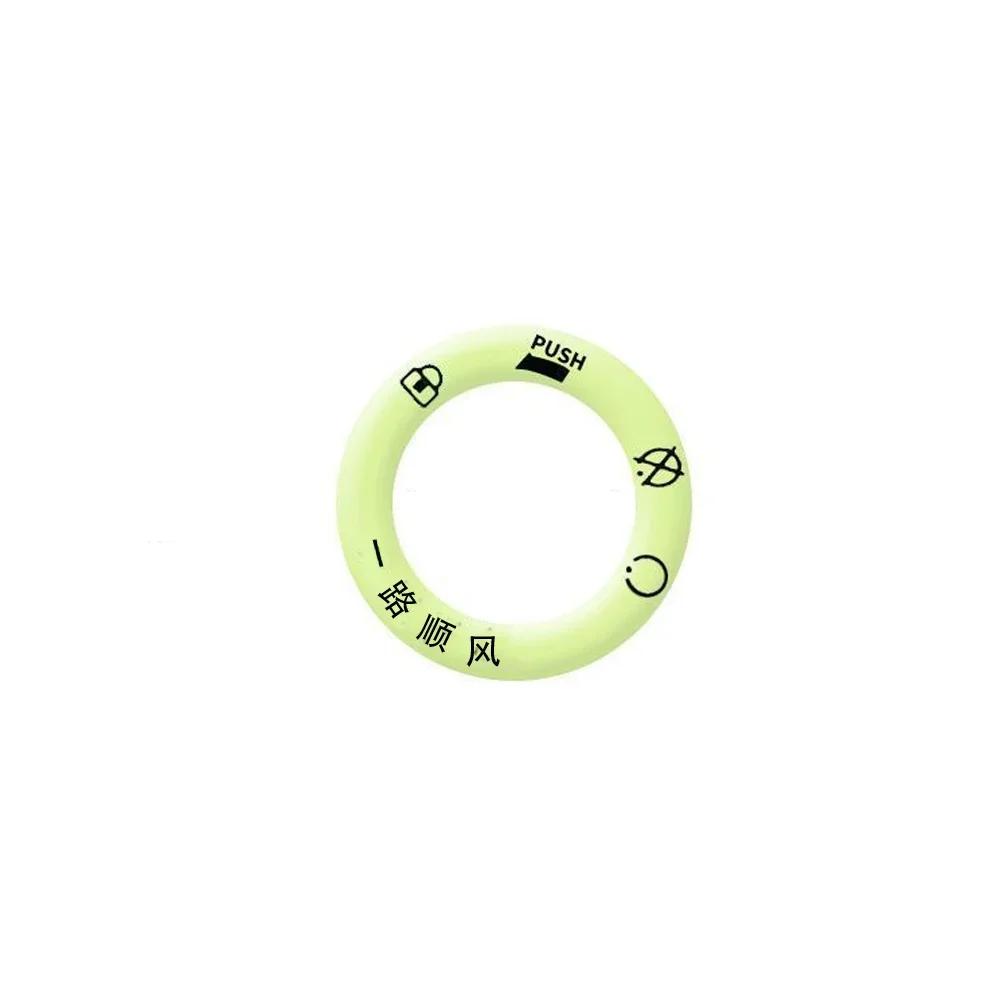 1pc Motorcycle Key Hole Decorative Cover Motorcycle Luminous Switch Ring Styling Sticker Motorcycle Ignition Key Stickers
