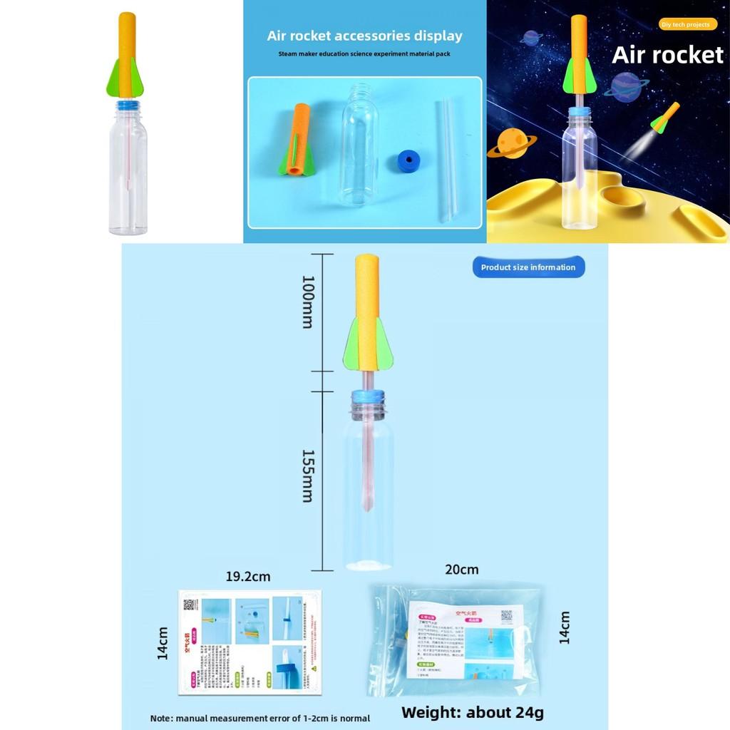 Science Experiment Kit Air Rocket Diy Outdoor Classroom Physics Educational Toy For Students