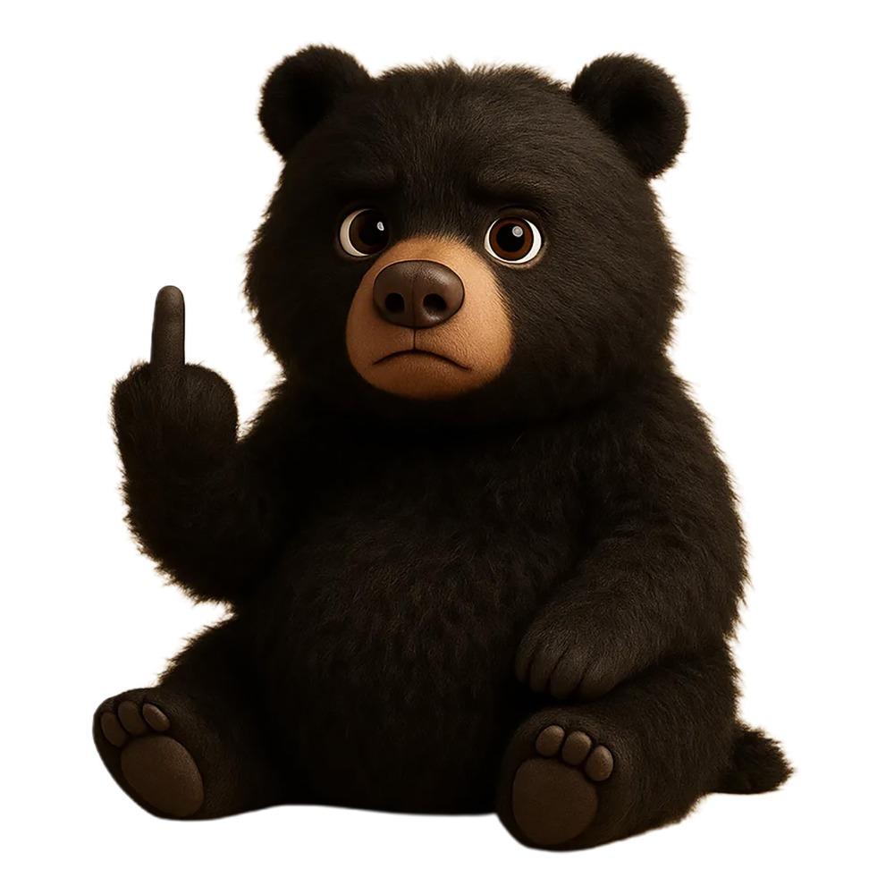 Soft Emotional Support Plush Toy Realistic Cow/Raccoon Cute Plush Toy Doll Companion Healing Panda Finger Plush Animal Toy