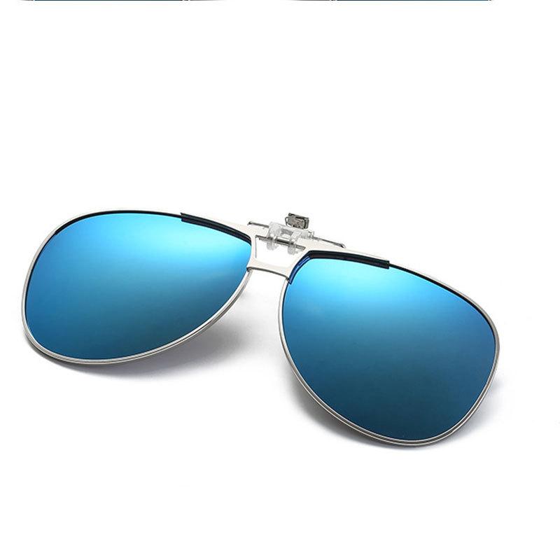 Kröte Polarisierende Brillenclip Kurzsichtigkeitsbrille Herren Tragen Sonnenbrille Kann Aufklappen Sonnenbrille Damen Große Clips Nachtsichtbrille Fahren