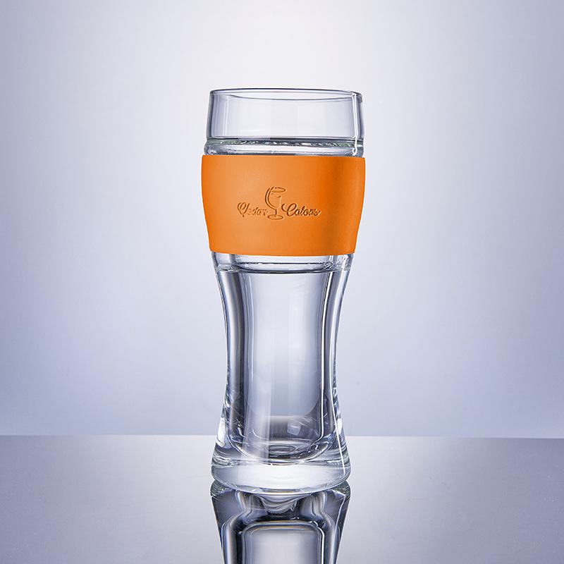 Viski Double-Layered Ice Wine Glass - Red & White Wine Frozen Glass