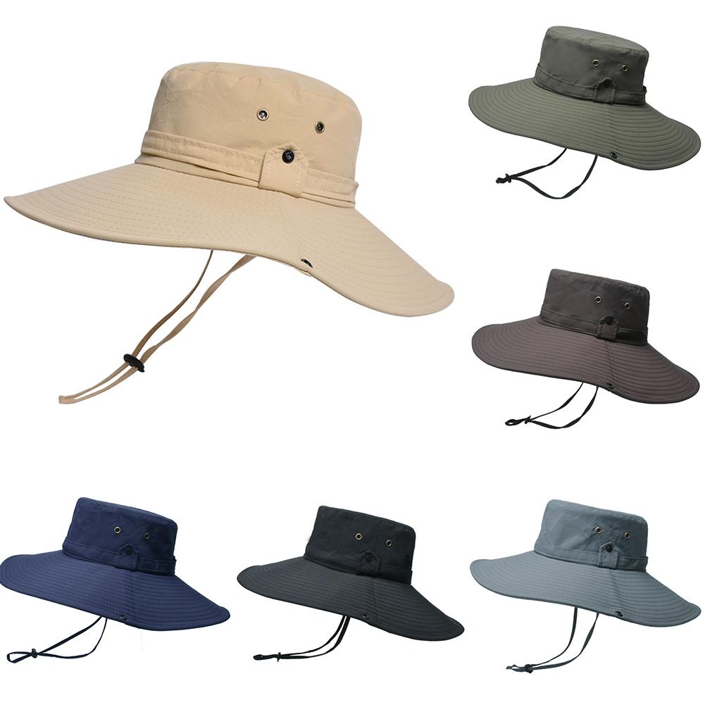 

Регулируемая мужская шляпа, дышащая кепка-ведро, удобная для кемпинга