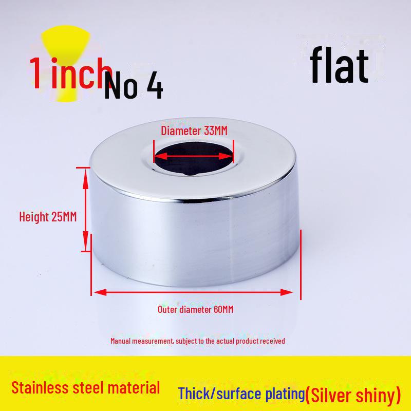 

Декоративный угловой клапан для душа из нержавеющей стали и крышка смесителя