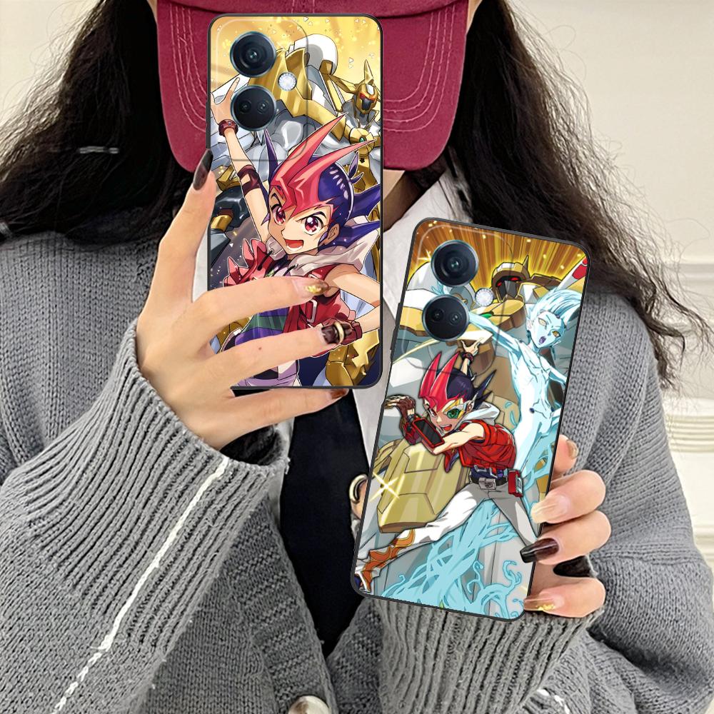 Yugioh Yuma Tsukumo Mobile Phone Case for OPPO Reno 14 13 12 11 10 9 8 7 6 5 F T Pro 5G Colorful Printing Cover Smartphone Cover