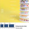 Children's Day Birthday Cake Ribbon Gift Box Tie - DIY Souvenir Ribbon