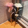 Luminous Flashing Gold Preserved Rose Bouquet – Creative Qixi Souvenir