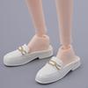 1/6 Scale Action Figures Mules Shoes BJD Doll Loafers DIY Walking Kids Adults Gifts Uniform Dress