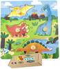 Wooden Puzzles Dinosaurs Puzzles With Handles Toys 1 2 3 Year Olds Years
