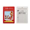 Firefighting Equipment Record Card Set: Mall Extinguishers & Construction Site Safety