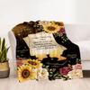 Mom's Gratitude And Love Blanket Suitable for Sofas,travel, Living Rooms Also a Good Gift for Friends and Family Suitable for All Seasons.