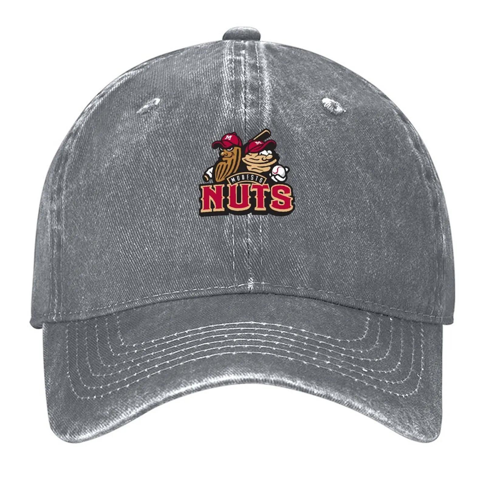 Modesto Nuts Baseball Cap party Hat Beach Outing Trucker Cap hats for men Mens Tennis Womens