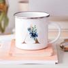 Alphabet Flower Letter Mug Coffee Cup Cold Coffee Cups Funny Mugs Cup for Tea Drinkware Rare Beer Travel Cute Original Unusual