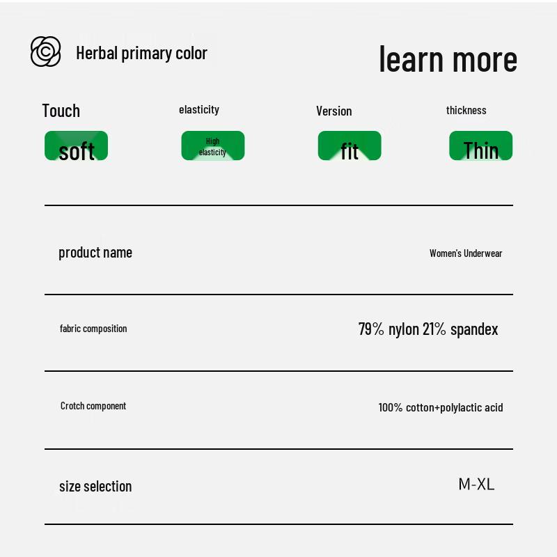 FuyanJie F203 Women's 7A Antibacterial Seamless Lace Underwear 3-Pack