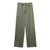 Women's Casual Straight Leg Pants Solid Color Casual Long Pants With Pockets