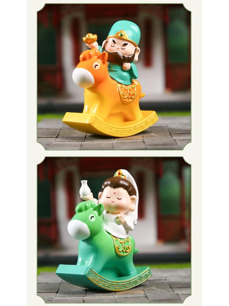 Xianma Blind Box: Trendy Resin Desktop Figurine - Cute and Fun Gift