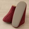 Sybilla Altena Size Senko 49579 Slippers, M, Approx. 22-24cm, Red, Washable, Stylish, Cute,