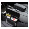 RUIYA Honda Grade Armrest Console Armrest Storage Car Armrest Gap Storage Pocket with Black Box, Box, (Black Stitching)