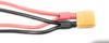 XT60 Connector Adapter Cable | 2 Female To 1 Male Parallel Adapter 14AWG | For RC Lipo Batteries, Toys, Vehicles | Polyester Build