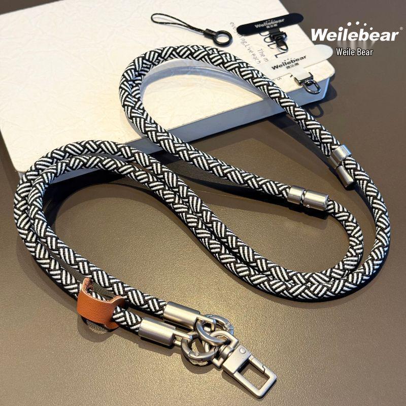 

Double Buckle Adjustable Phone & Camera Crossbody Lanyard Strap for Outdoor Use