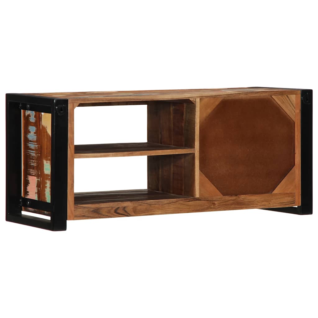 TV Stand 80 x 30 x 35 cm Solid Reclaimed Wood