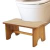 Bamboo Squatty Potty Toilet Stool Anti-slip Sturdy Toilet Foot Stool Bathroom Portable Pregnant Woman Children Adult Old People