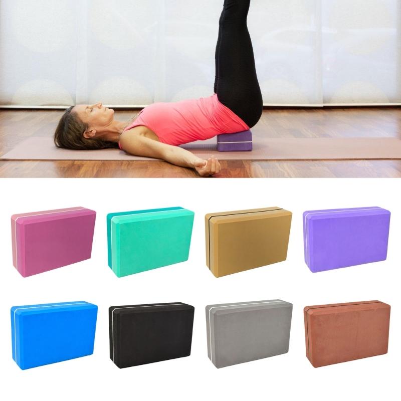 Firmly Grip Fitness Brick Comfortable Shape Pillow Cushions Body Shaping Yoga Block for Indoor and Outdoor Activity