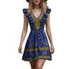 2026 Frühling/Sommer Trendiges bedrucktes Damenkleid für Europa & Amerika