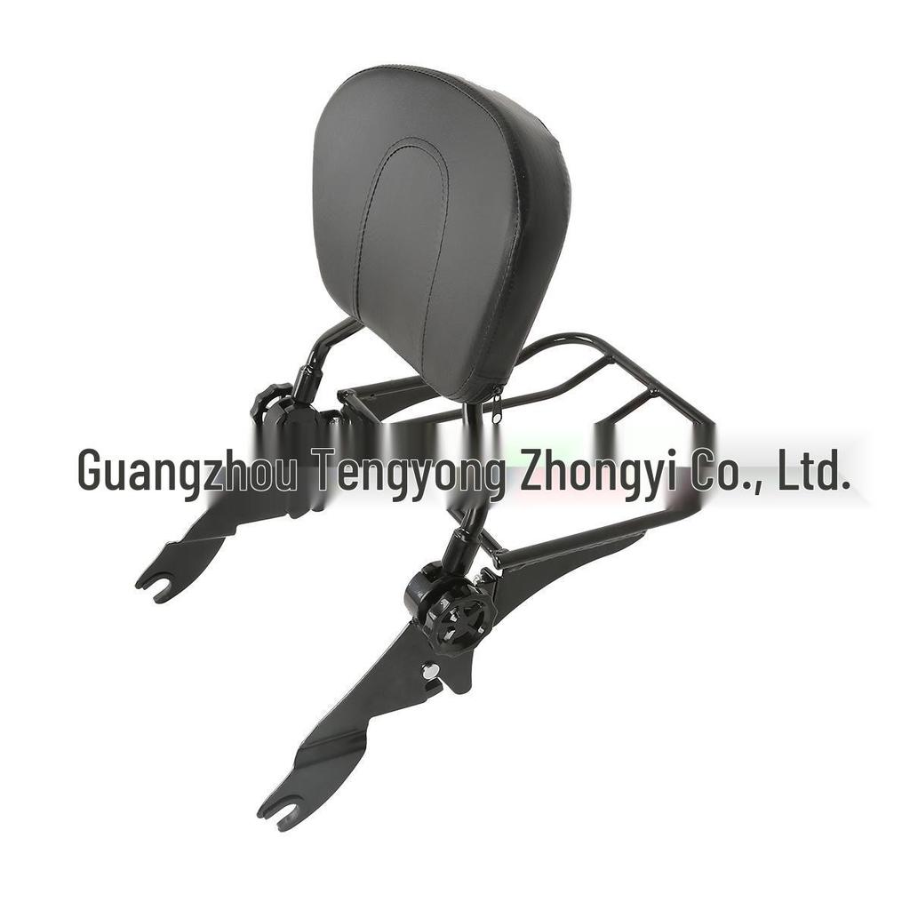 Bagażnik tylny z szybkozdejmowanym oparciem dla Harley Road King & Electra Glide