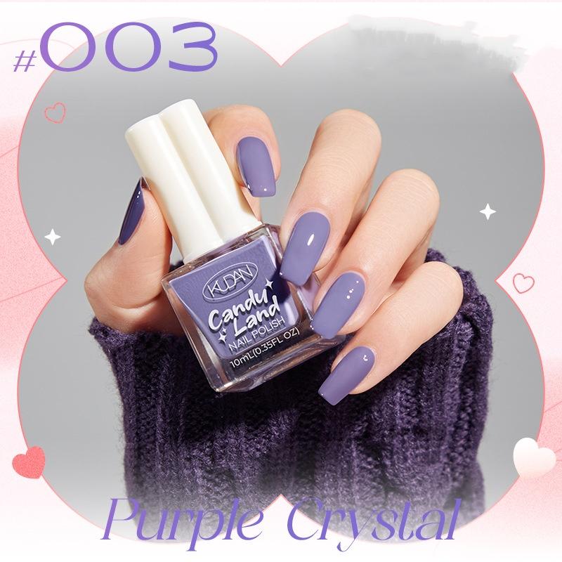Water-based Nail Polish, No Baking, Long-lasting, Quick-drying, Nude Color, Fine Shiny Nail Polish, Nail Polish
