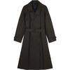 JNBY Women's Classic Cotton Trench Coat