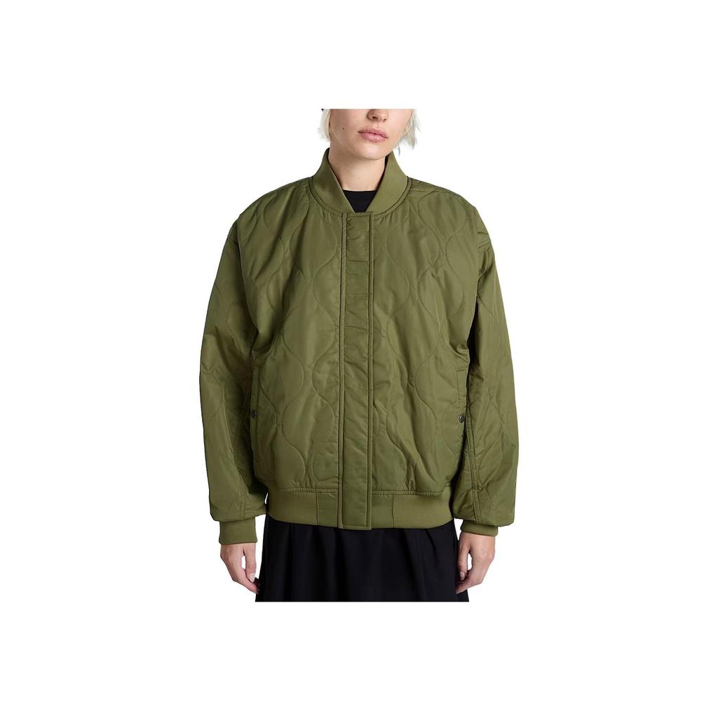 Vans Warm Soft Comfortable Skin-Friendly Jacket Women Jackets Green VN000MANZBF