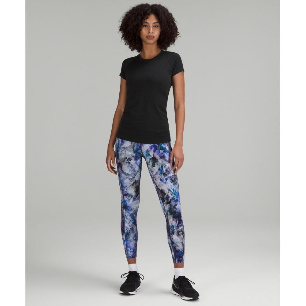 Lululemon Swiftly Tech Short Sleeve Shirt 2.0  Hip Length Black Black