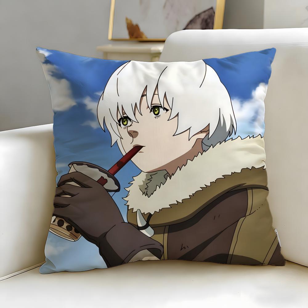 Popular Anime To Your Eternity Season Cushion Cover Soft & Easy-Wash Pillow Case – Versatile for Couch, Bed, Travel and Office