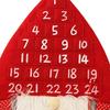 Advent Wall Hanging Calendar Non Woven Gnome 24