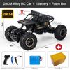 1:16 4WD RC Car With Led Lights Radio Remote Control Cars Buggy Off-Road Control Trucks Boys Toys for Children