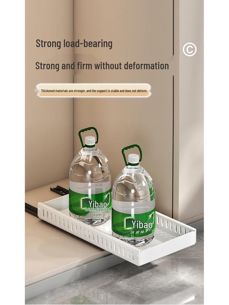 Adjustable Kitchen Pot Organizer Rack - Storage & Lid Holder for Cabinets and Countertops