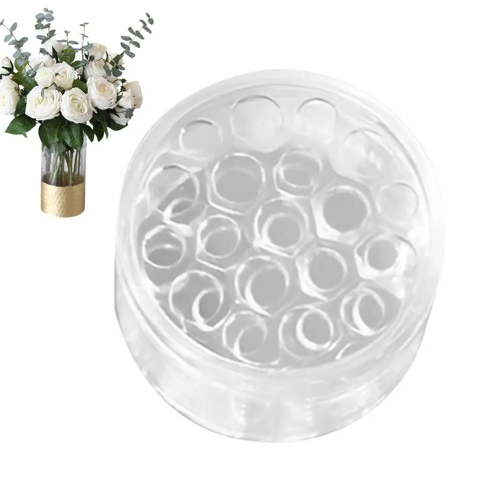 

Plastic Spiral Ikebana Stem Holder Round Bouquet Floral Arranger Holder Flower Vase Holder Party S