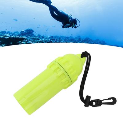 Caja Seca de Buceo y Snorkel Caja Seca Cilíndrica Impermeable Submarina con Clip