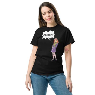 Daphne Scooby Doo T-Shirt, Jeepers Catchphrase | Scooby Doo Unisex Graphic Shirt