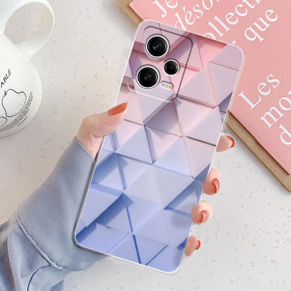 For Xiaomi Redmi Note 12 5G 4G Case Redmi Note12 Pro Shockproof Back Phone Case For Redmi Note 12 Pro+ Plus Silicone Clear Cover