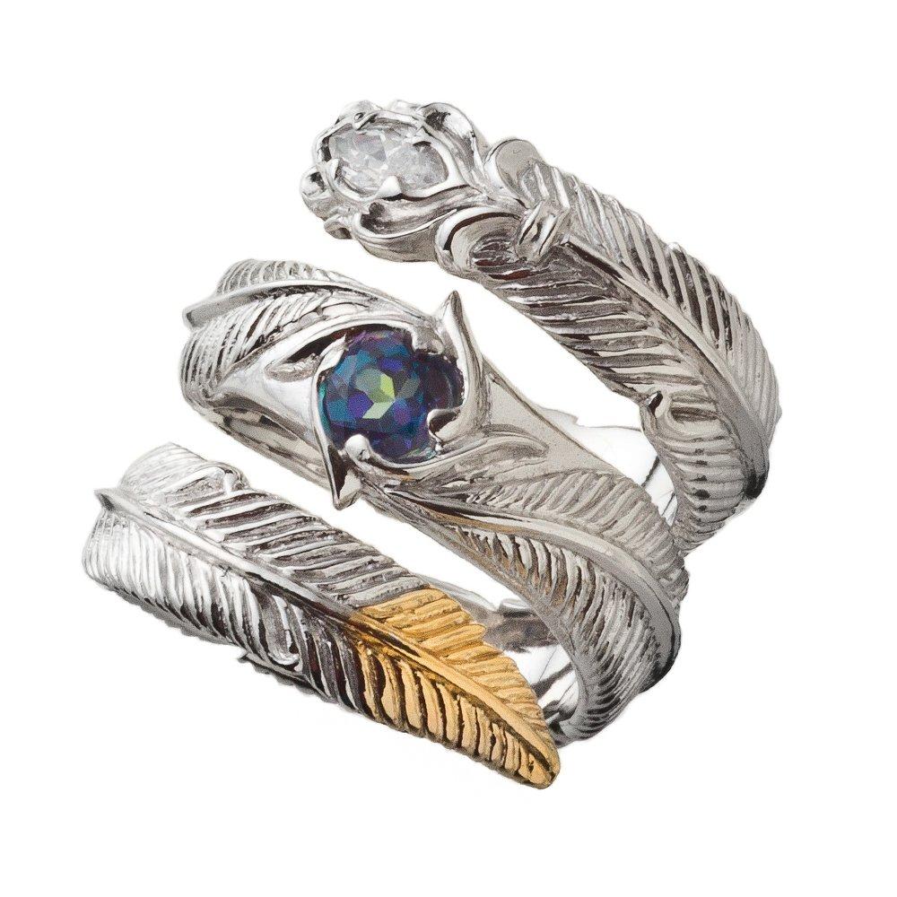 

Artemis Classic Triple Feather Ring Silver Brand Silver 925 Sterling Silver (ac-acr0263) - Men s Accessories, Jewelry, Ring,
