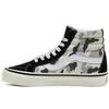 Sk8 Anaheim Factory 38 Dx Patchwork High-Top Skate Shoes Unisex Sneaker Gray Camouflage VN0A38GFV7G