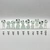 LUYING Ghibli Goods Wooden Elf Garden Accessories Luminous Micro Landscape Garden Decoration Glows in the Dark Outdoor Patio Lawn Yard Kit Figure, (10