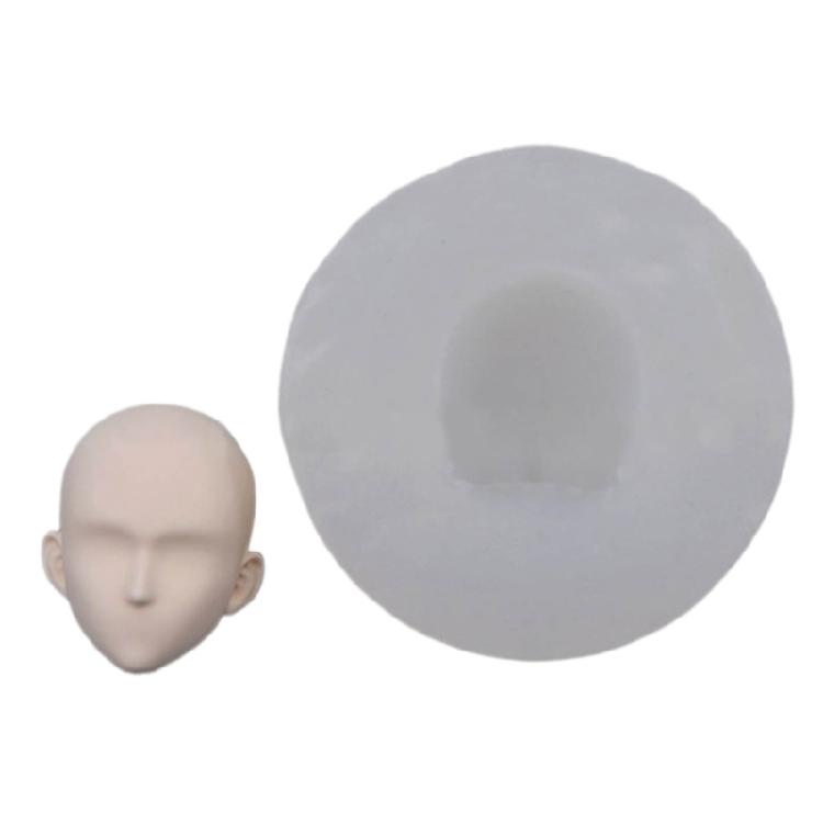 Baby Head Mould Clay Resin Mould for Making Cake Fondant Decorations