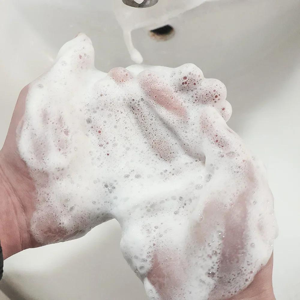 5/10 SZT. Wiszące Siateczki na Mydło, Siateczki do Spieniania Żelu pod Prysznic, Białe Siateczki do Spieniania, Siateczki do Spieniania Oczyszczacza do Twarzy, Narzędzia do Czyszczenia Skóry