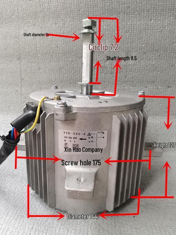 Evaporative Cooler Motor YYK-500-4, YYF140-250-4, YYF-200-4, YYF140-390-4